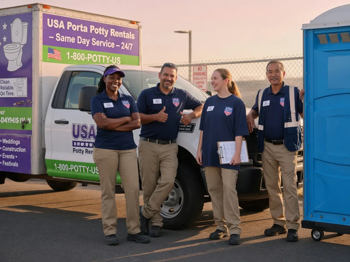 Porta Potty Rental company in Milford Center, OH